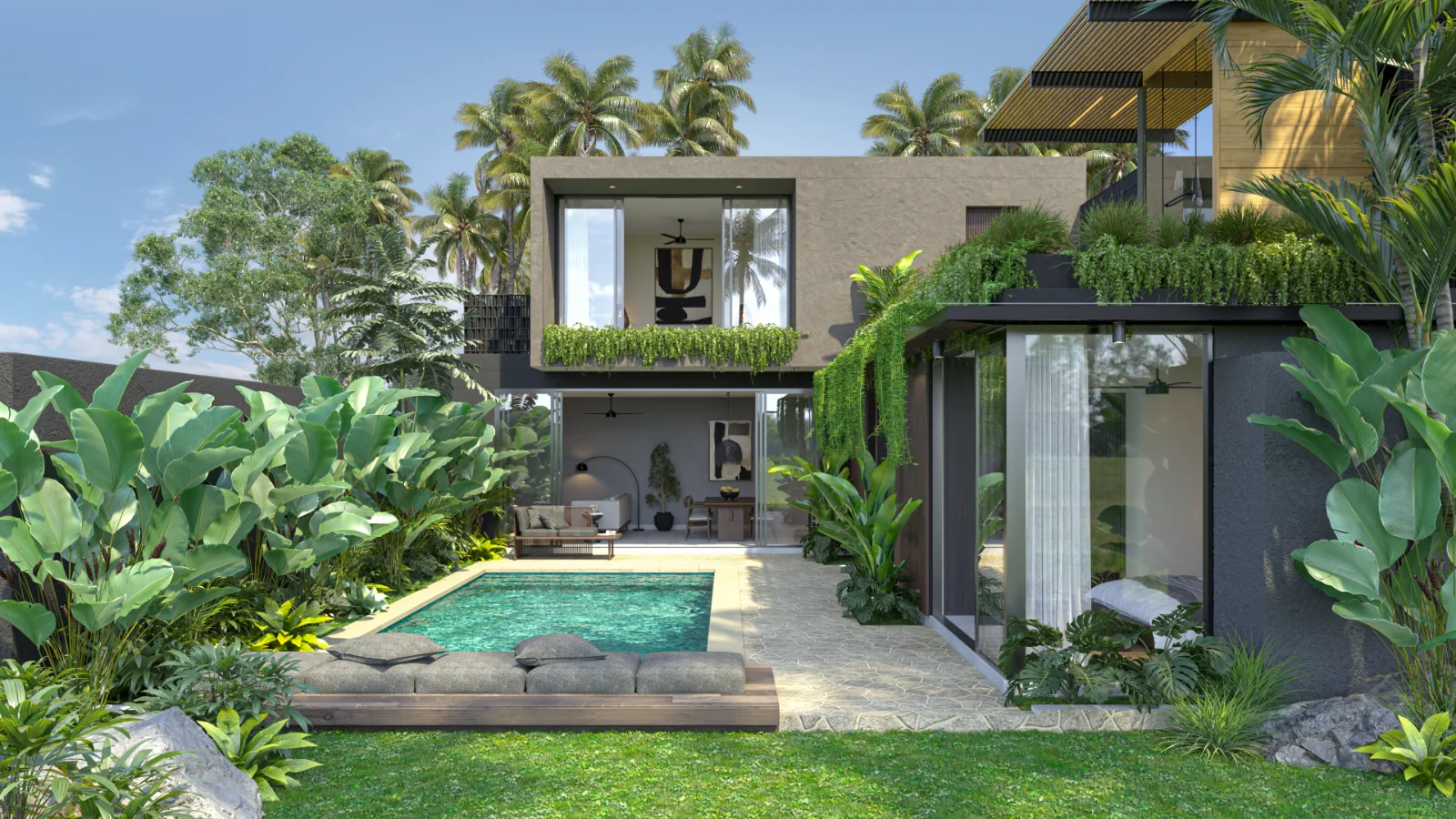 Nara Villas – Villa mit 3 Schlafzimmern, Uluwatu, Bali 10